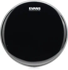Evans Black Chrome Tom Batter Head - 14 inch (2-pack) Bundle