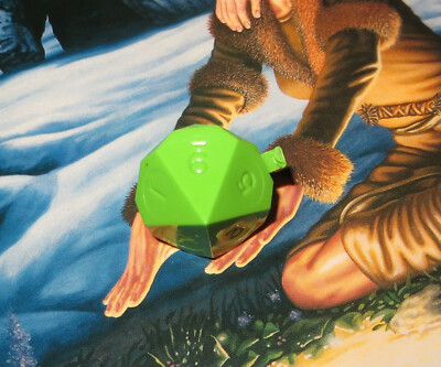 GameScience - Ugly Dice - Opaque - grün - w10 - zehnseitig - Würfel RPG