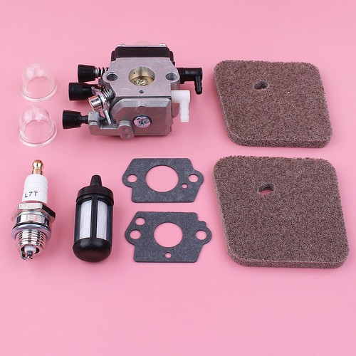 Kit de filtro de combustible de aire carburador para Stihl FS38 HS45 FS45 FC55 FS310 4228 120 0608 - Imagen 4 de 6