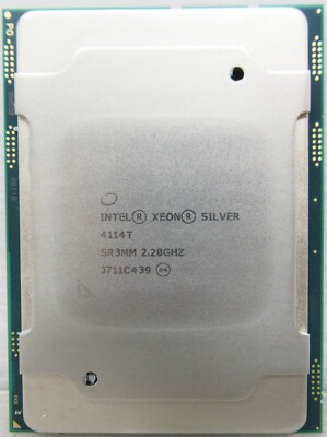 CPU Intel Xeon Silver 4114 2,2GHz 10 Kerne 20 Threads SR3GK LGA3647
