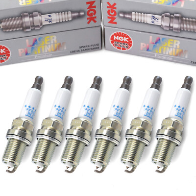 6 NGK Laser Platinum Zündkerzen 94460 für Audi A4 A6 A8 Q5 VW Touareg 3.0 TFSi