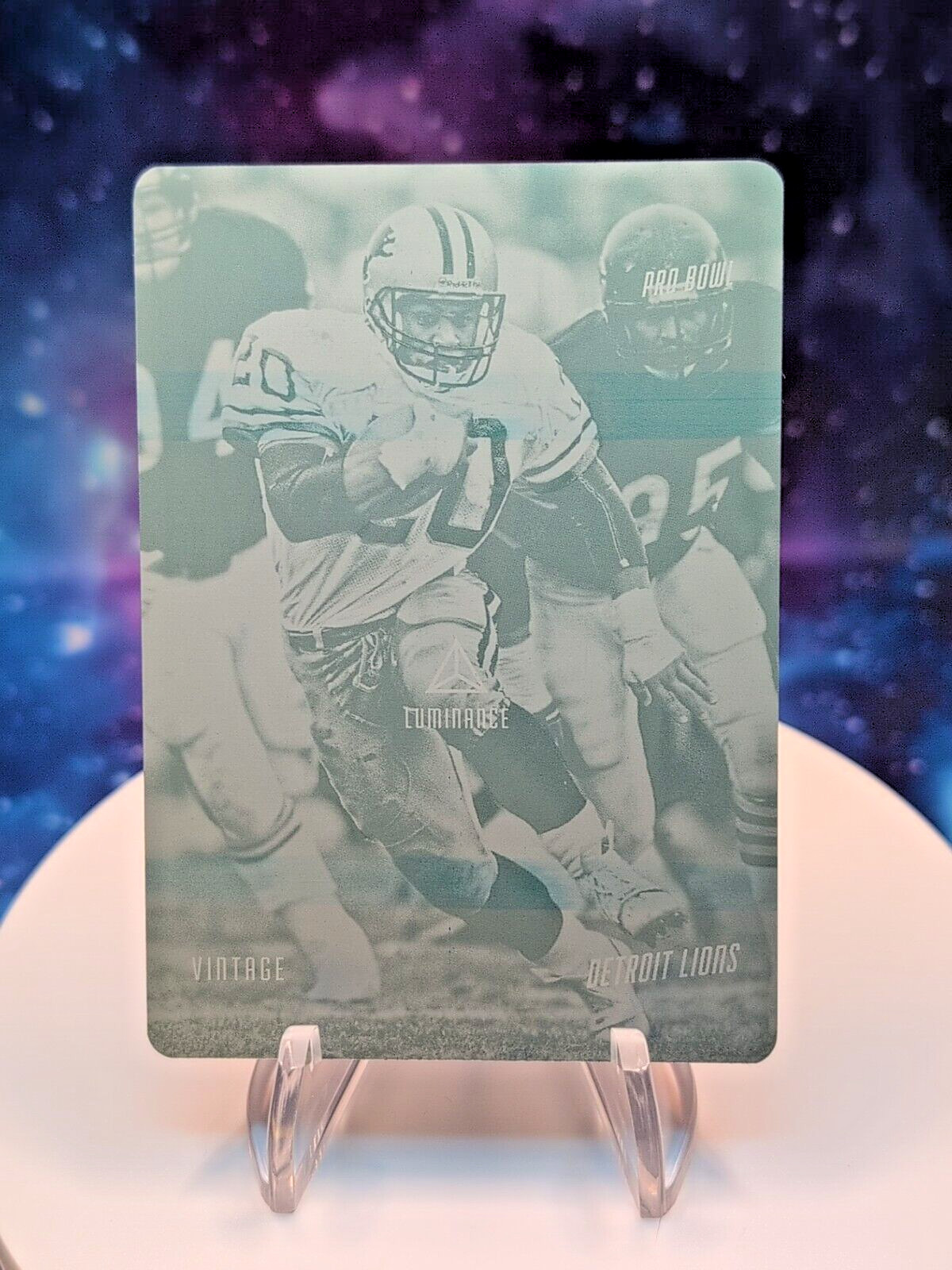 2019 Plates And Patches Barry Sanders Luminance Plate 1/1