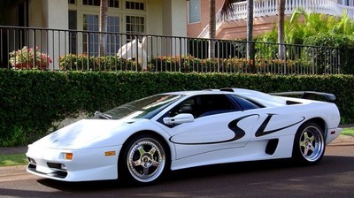 2x Sticker graphics decal kit for Lamborghini Diablo SV old 1990