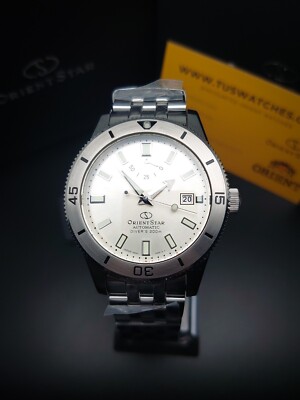 Orient Star Diver 1964 Limited Edition White Dial RE-AU0502S00B Automatik Uhr