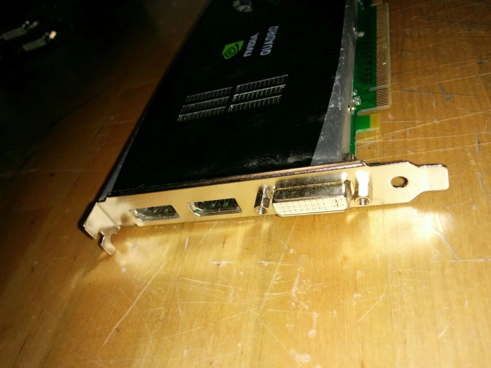 HP NVIDIA Quadro FX 1800 (FY946ET) 768MB GDDR3 SDRAM PCI Express x16 Graphics... - Image 2 of 4