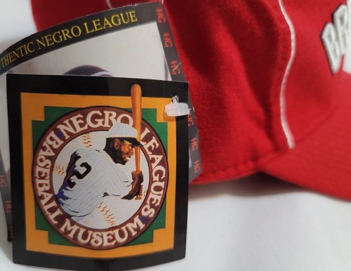 NWT Brooklyn Royal Giants Negro League Baseball Museum fitted Red white black - Picture 4 of 8