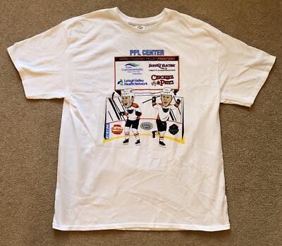 Lehigh Valley Phantoms Giveaway T-Shirt (White) - Size XL - SGA