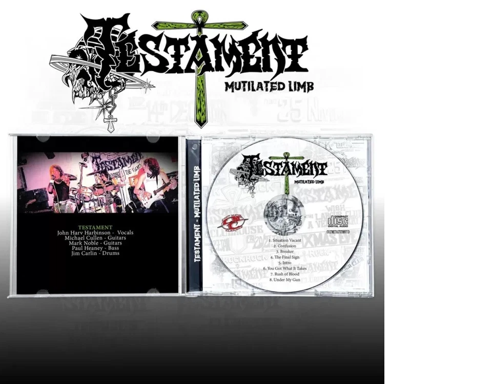 TESTAMENT - Mutilated Limb (LIM.500 CD*NWOBHM 1982 – 87) - Bild 2 von 3