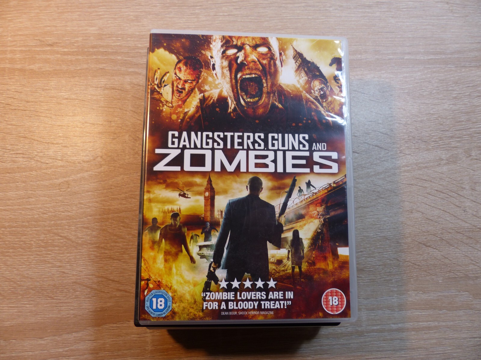 Gangsters, Guns and Zombies:  DVD (2013) Vincent Jerome, Mitchell (DIR) cert 18