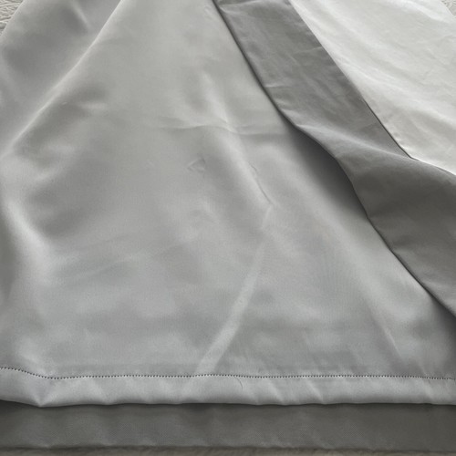 Tenda oscurante per bambini fienile in ceramica nuova con etichetta (1) pannello occhielli in metallo bianco grigio - Foto 10 di 12