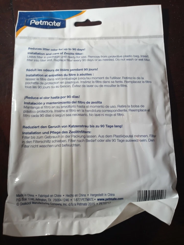 Petmate Zeolite Charcoal Filter 6.3 In X 5.5 In - Image 3 of 3