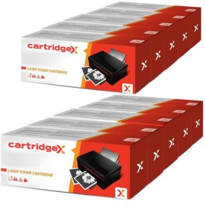10x schwarze Nicht-OEM-Tonerkassette für Canon i-SENSYS MF-4010 MF-4018 MF-4120 FX10