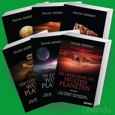 DUNE - DER WÜSTENPLANET 1-6 | FRANK HERBERT | Band 1+2+3+4+5+6 - Neuausgaben