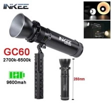 INKEE Gold Crow GC60 60W Pocket COB LED Video Light Bi-Color 2700K-6500K Light 