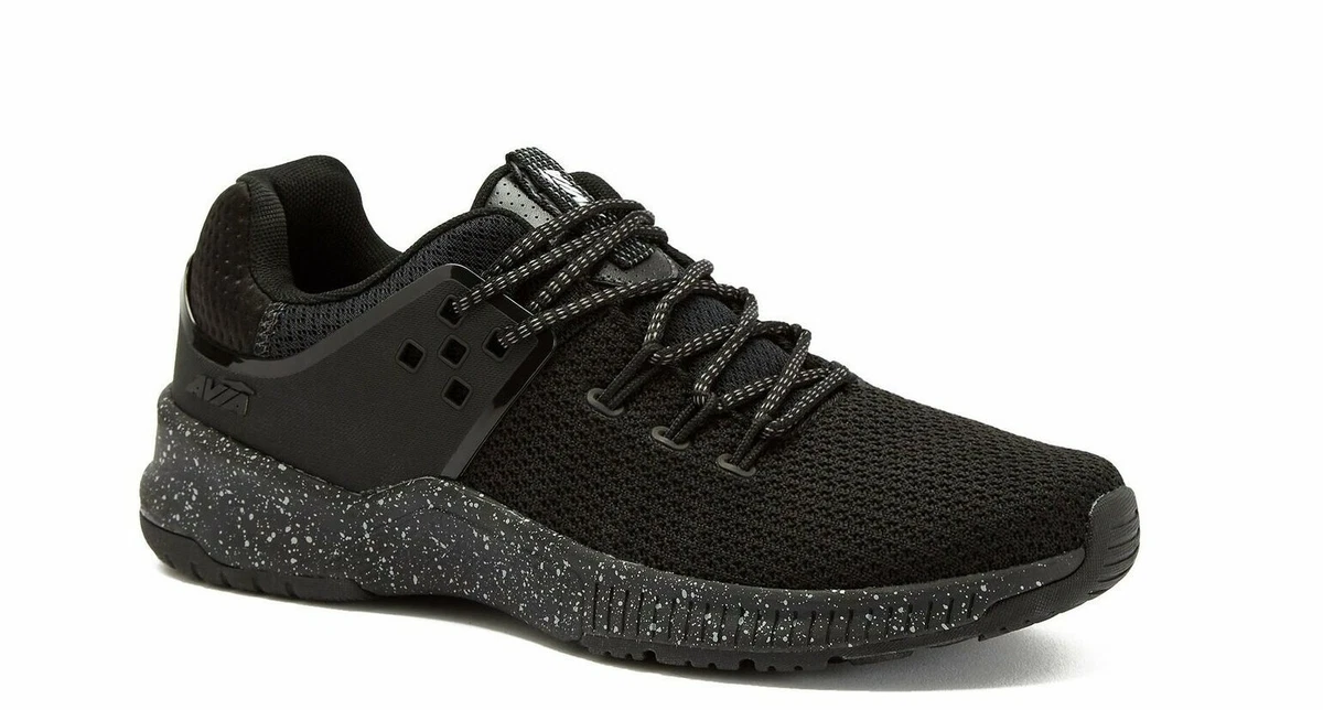 Avia Men s Black Lace up Knit Enduropro Lite Athletic Sneaker Shoes 7 13