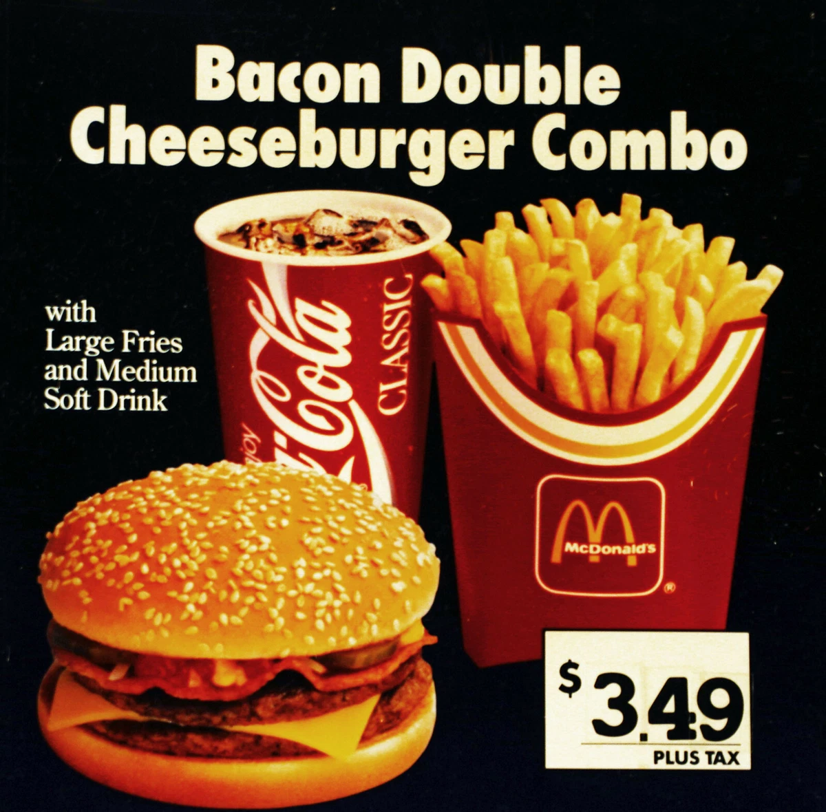 Double Bacon Cheeseburger Mcdonalds