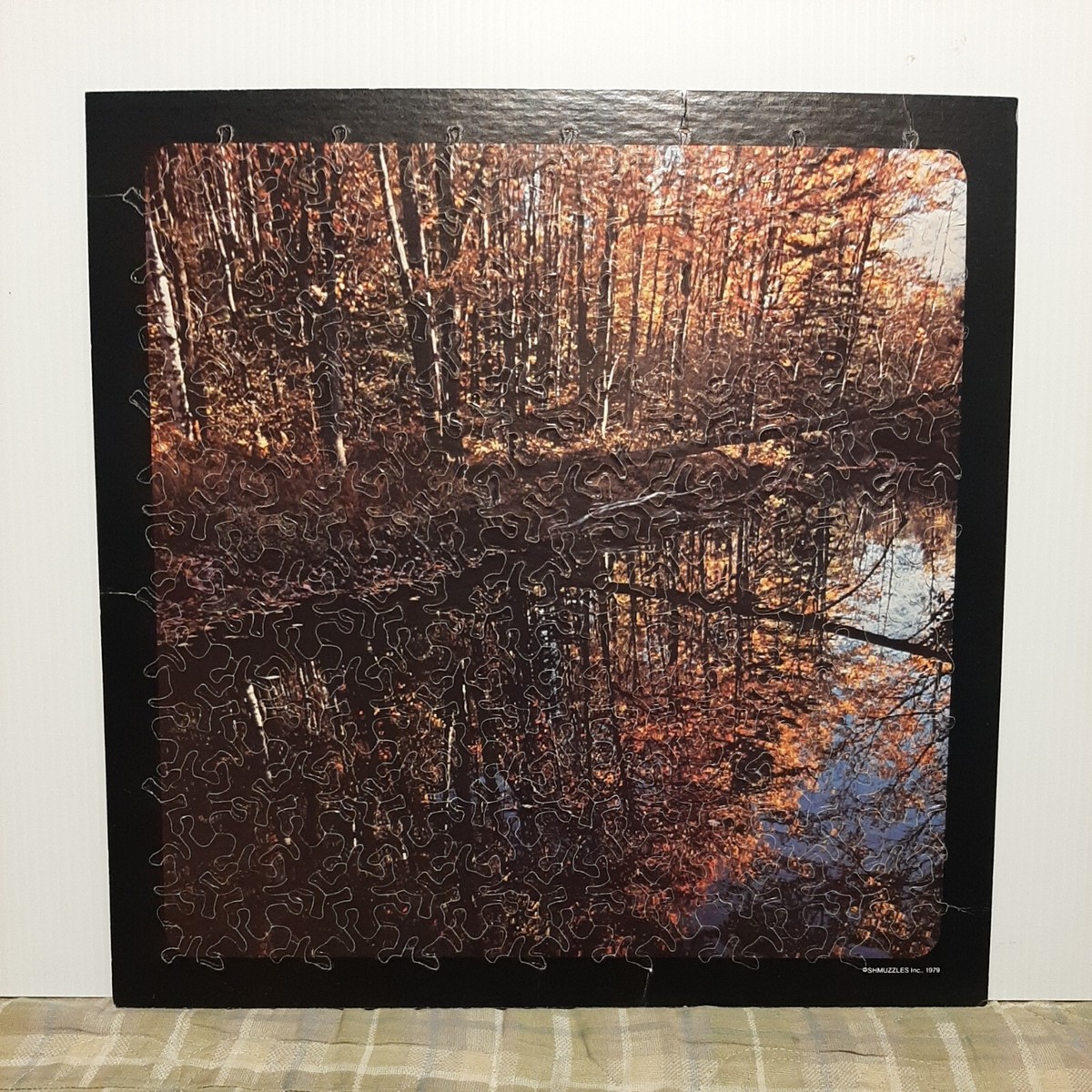 拙作「Untitled」 THE SHMUZZLE PUZZLE AUTUMN REFLECTIONS BY SHMUZZLES (1980