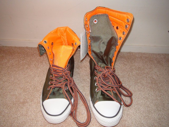 converse green orange