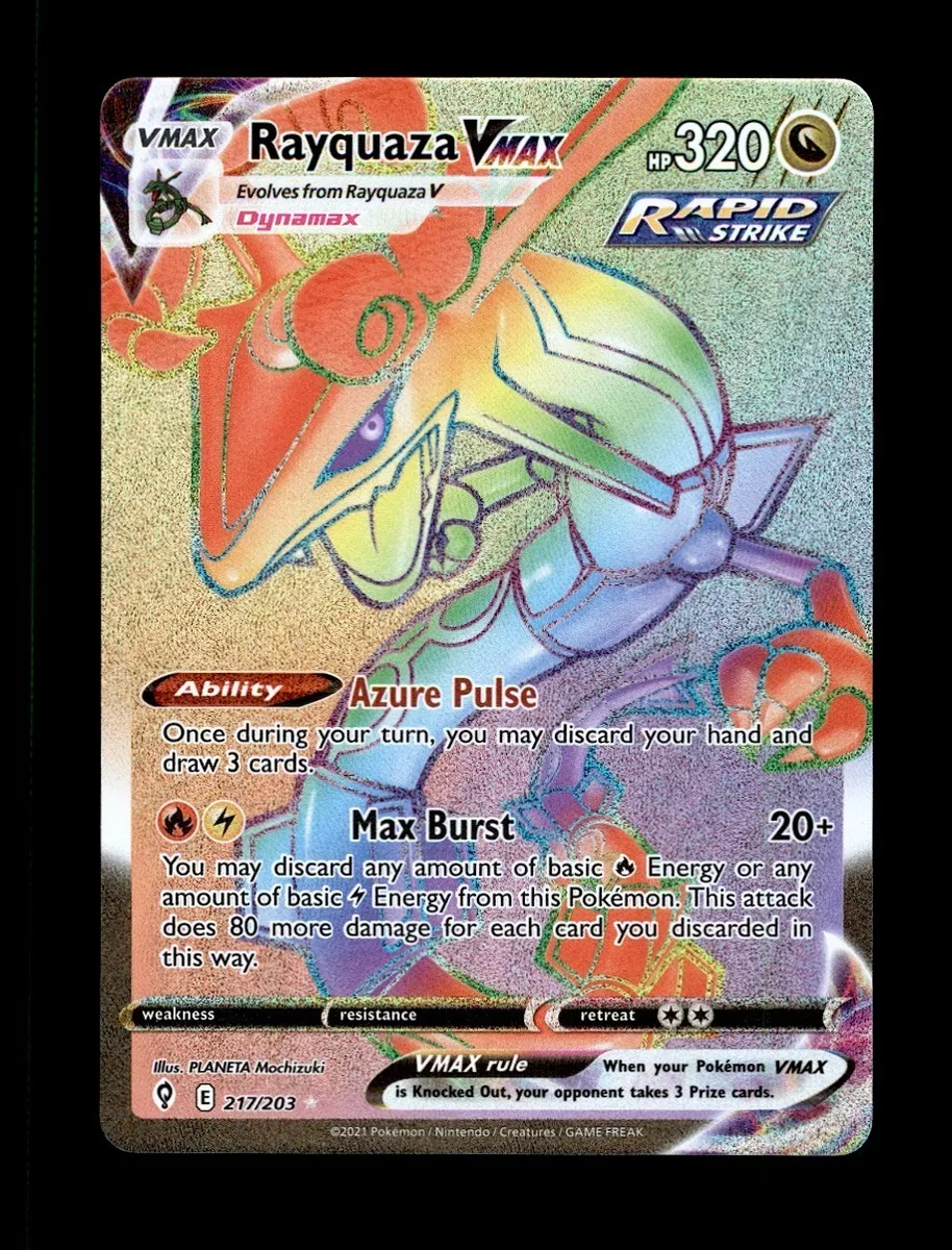 Rayquaza VMAX - 217/203 - Hyper Rare