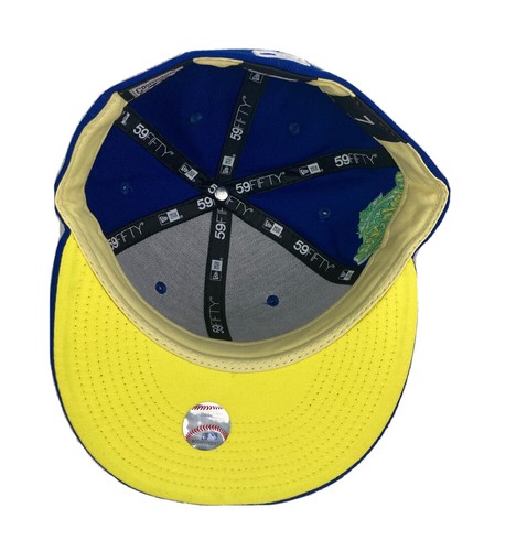 Toronto Blue Jays Citrus Pop New Era 59Fifty fitted blue hat cap - 第 3/7 張圖片