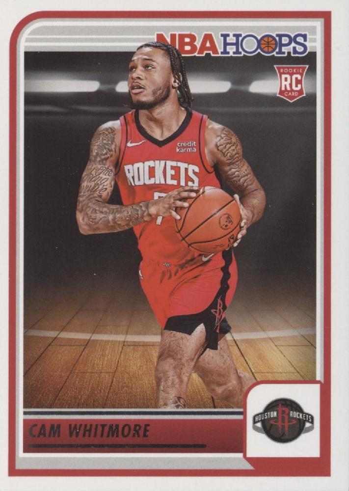 Cam Whitmore RC #265 Houston Rockets | 2023-24 Hoops | NBA Trading Card