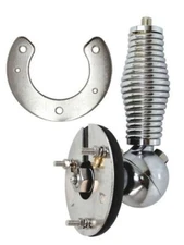 ProComm JBC986 Heavy Duty 3.5 INCH Ball Mount with Chrome-Plated Barrel Spring