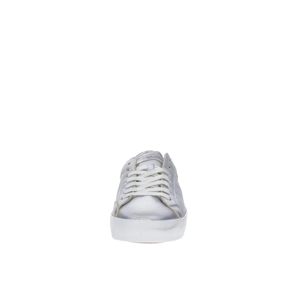 Philippe model Sneakers Pelle Donna Argento 80716 - Immagine 4 di 4