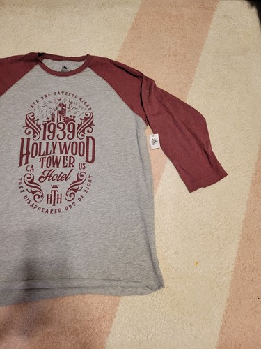Disney Parks 1939 Hollywood Tower of Terror Shirt Size Adult Large *NWT - Picture 3 of 7