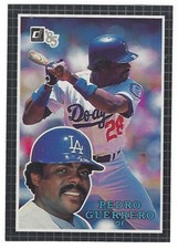 Pedro Guerrero 1985 Donruss Action All-Stars #34 3.5x5 NRMT+ Los Angeles Dodgers