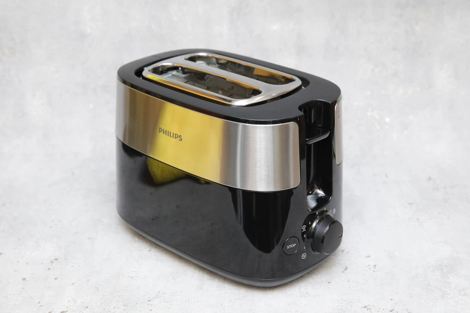 Philips Daily Collection Toaster | 2 Slots | 8 Browning Settings | Bun Rack - Image 3 of 4