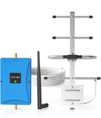 Cell Phone Signal Booster for Home & Remote Area | Up to 3,500 Sq.Ft...