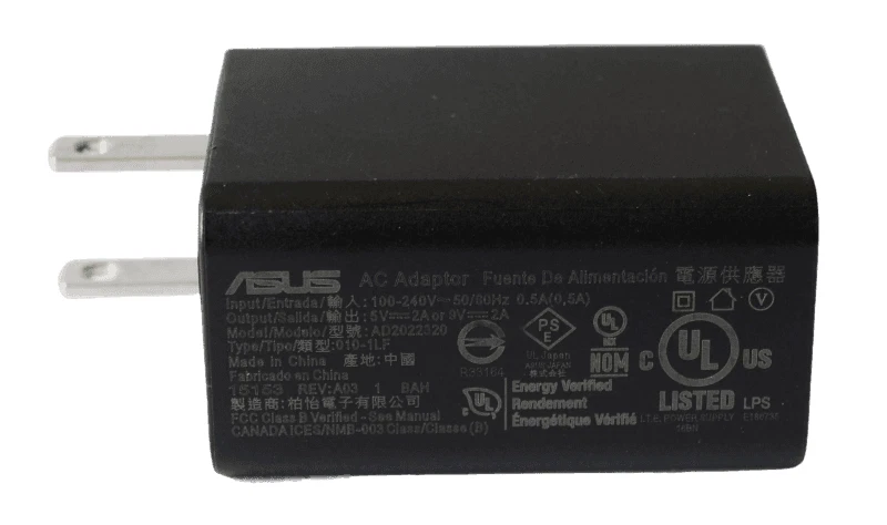 OEM ASUS AC ADAPTER USB WALL CHARGER ADA2022320 010-1LF 5V/9V - Image 2 of 2