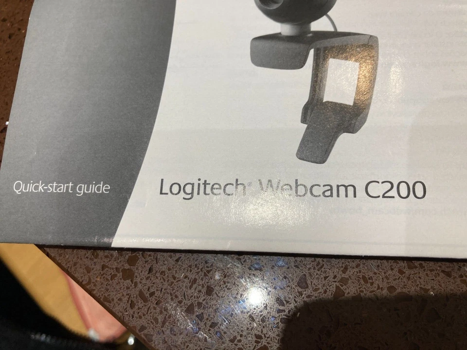 Logitech WebCam C200 Software v1.1 Install Kit: Manual & Software, VGC - Image 2 of 4