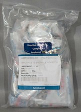 Qty. 50: NEW Amphenol 31-218-RFX BNC RF Coaxial Adapter Male BNC Plug 50 Ohm