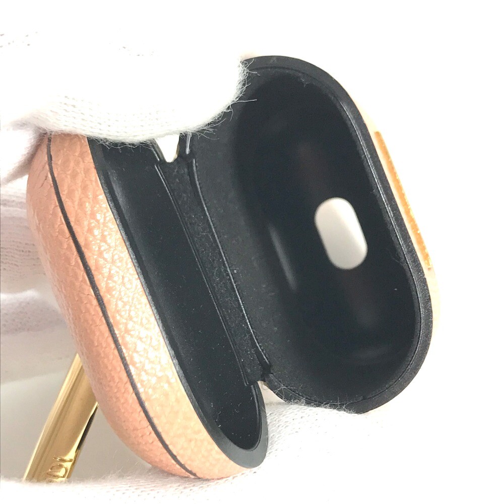 FENDI Logo Airpods Case Earphone case Leather Beige | eBay