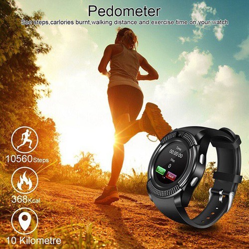 Reloj inteligente V8-Bluetooth impermeable cámara SIM relojes de pulsera para niños para Android A+ - Imagen 5 de 14