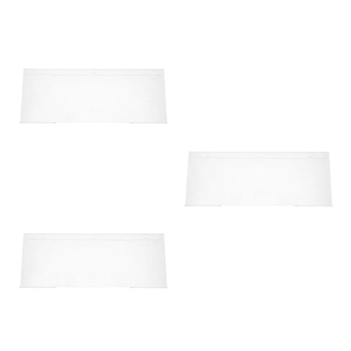 3 Stück Acryl-Tastatur-Riser für einfaches Tippen, transparente Tastaturablage, - Bild 2 von 12