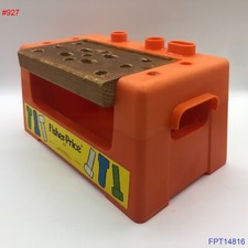 Vintage Fisher Price Woodtop Workbench | #927 | 1980 | FPT14816 | USA Made |Used