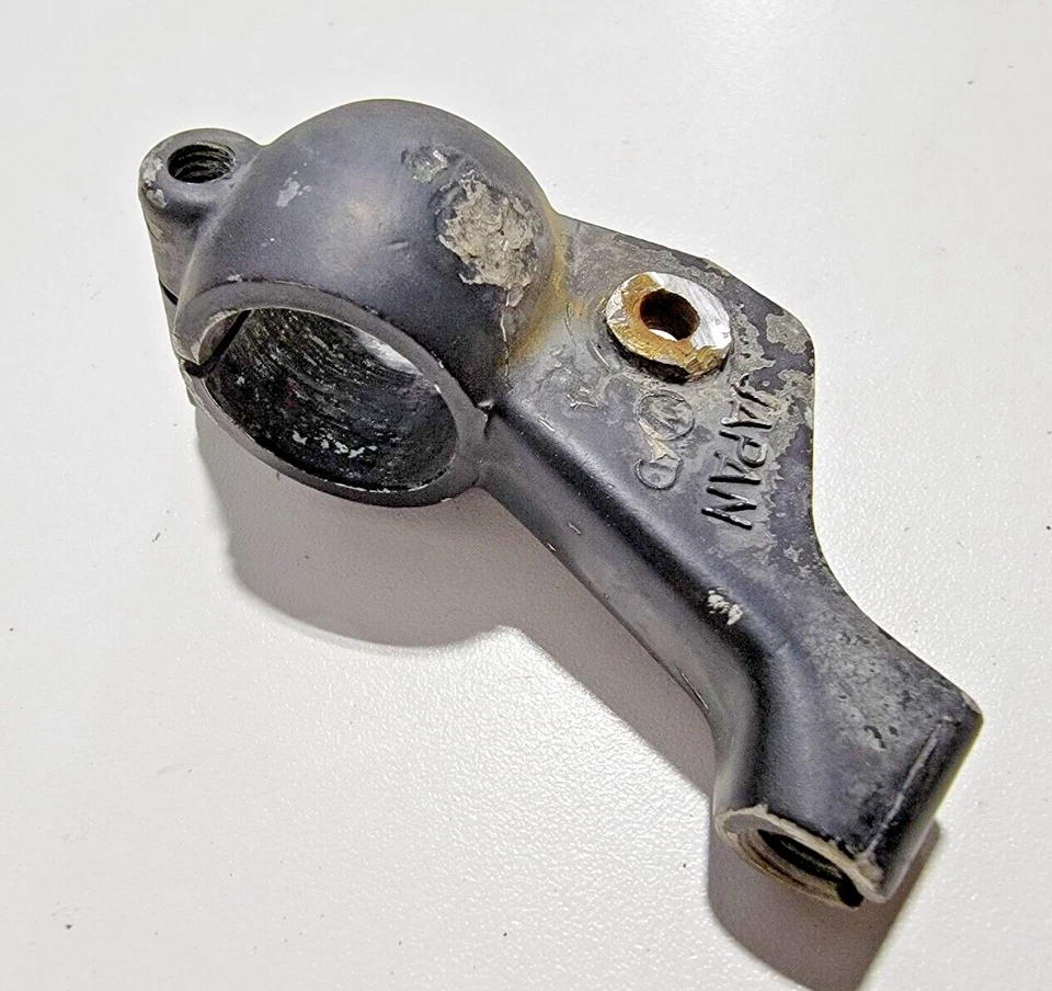 Palanca de freno delantera percha 1975-1976 Kawasaki KT250 KT Trials 250 Foto 4 de 4