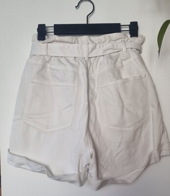 Short Femme H&M - Taille 36 - Noir - Coton - Occasion Très Bon état