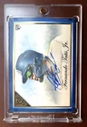RARE RC SER /50 2019 TOPPS GALLERY FERNANDO TATIS JR ROOKIE AUTOGRAPH AUTO BLUE