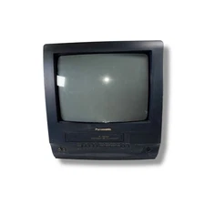 Panasonic 13" PV-M1369 VHS Combo Gaming CRT TV *No Remote* | TESTED