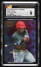 2021 Skybox Metal Universe Champions Star Diamond 1/1 Bayron Lora CSG 9 0tv6