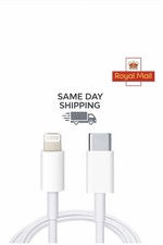 USB-C to 8-Pin Charging Cable Fast Sync Charging for Apple Iphone White 1m