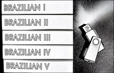 PimsLr Language Approach Gold Edition Brazilian Portuguese Levels 1 - 5 Full Set