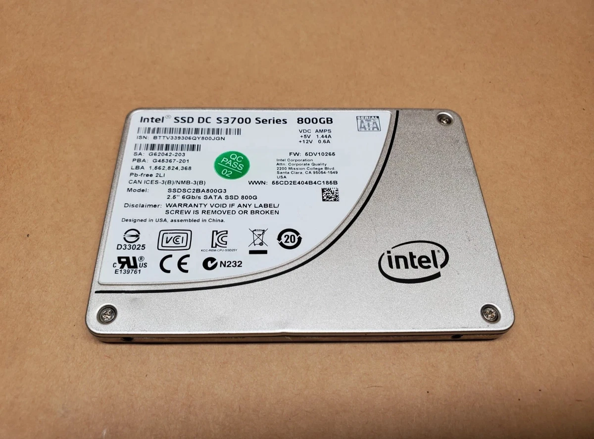 Intel Solid State Drives GB 800 for sale | eBay