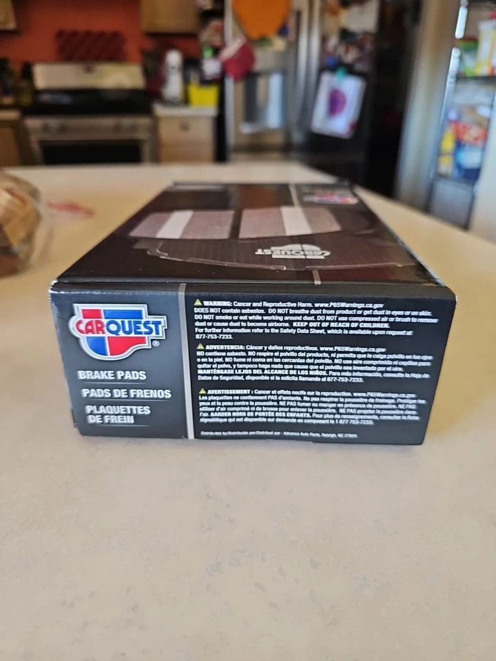 盘式制动垫套装 CARQUEST PXD1179H 适合 06-15 马自达 MX-5 Miata — 第 2/4 张图片