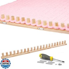 42  Chunky Knitting Blanket Loom - Custom Thick Yarn Knitting Loom, Foldable