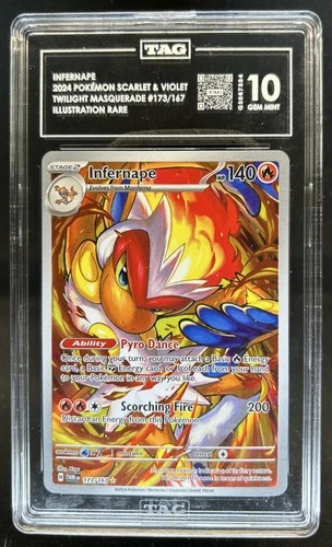 2024 Pokemon Twilight Masquerade Infernape #173/167 TAG 10
