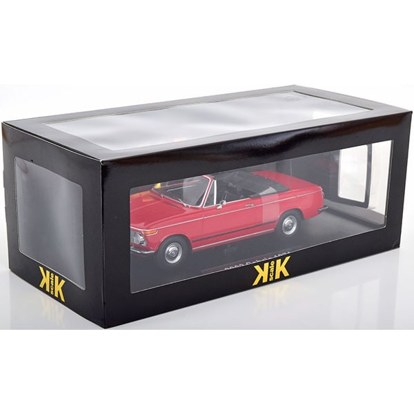 BMW 1968年式 1600-2 カブリオレ 1/18 Kkdc181103 1/18 Bmw 1600-2 Cabrio 1968 Red Diecast Minicar